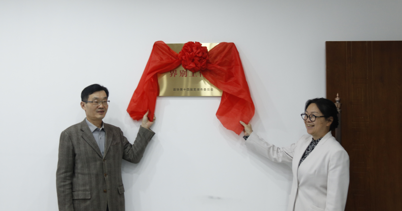 市政协妇联界别工作站揭牌成立